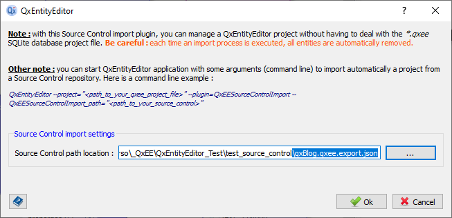 Source Control import plugin